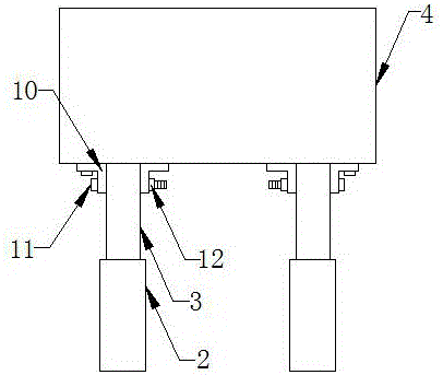 Infrared therapy device realizing multi-level height adjustment