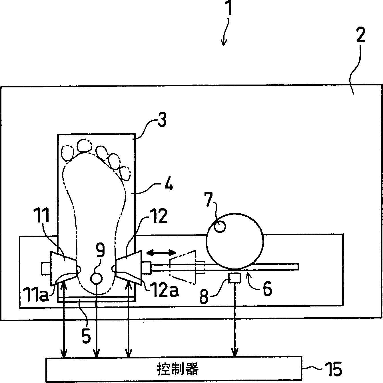 Ultrasonic bone evaluation apparatus