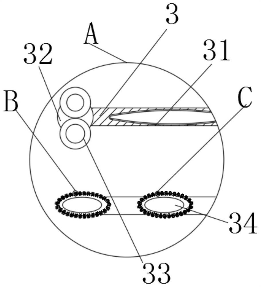 Rhizome vegetable peeling device