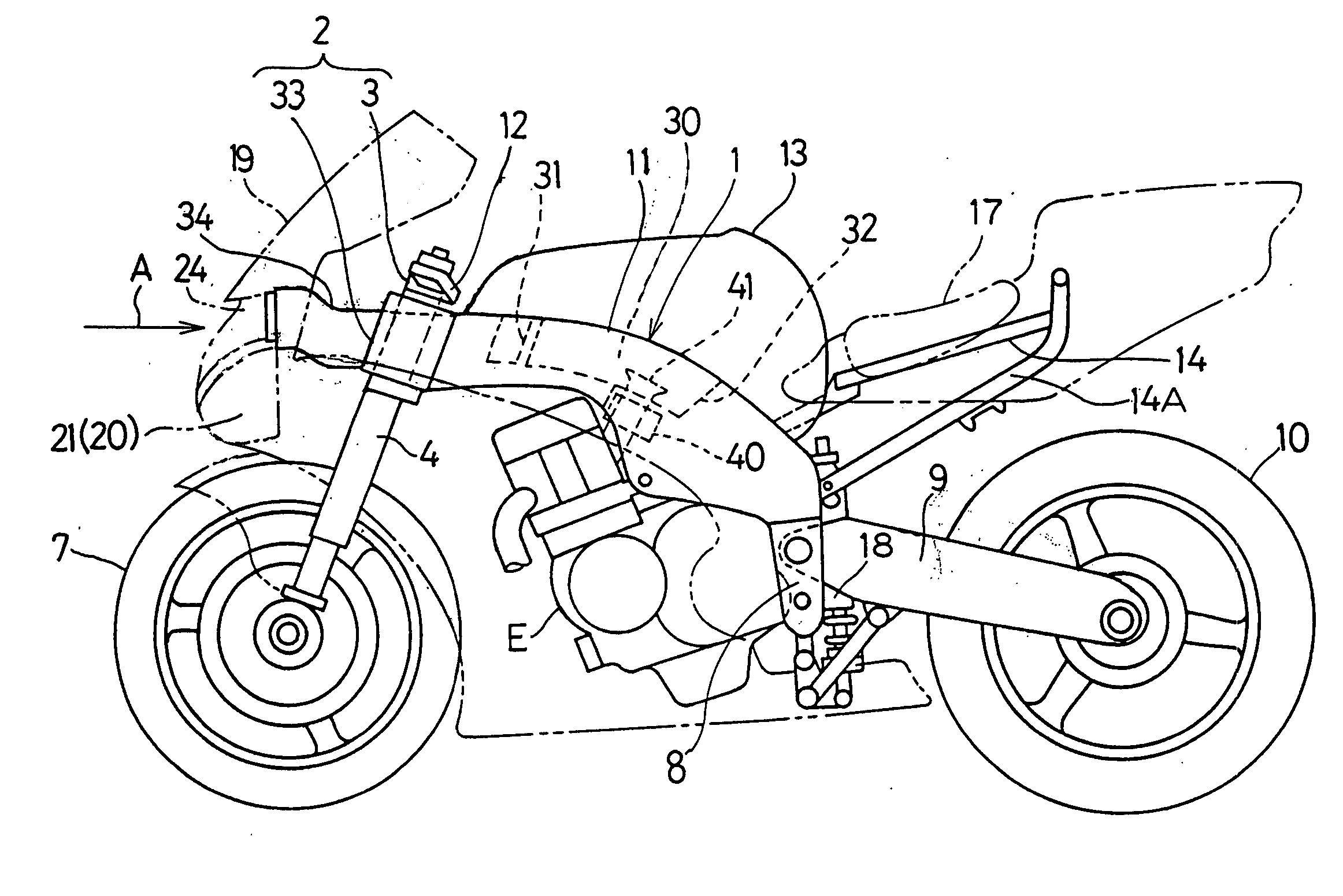 Air intake system for vehicle combustion engine