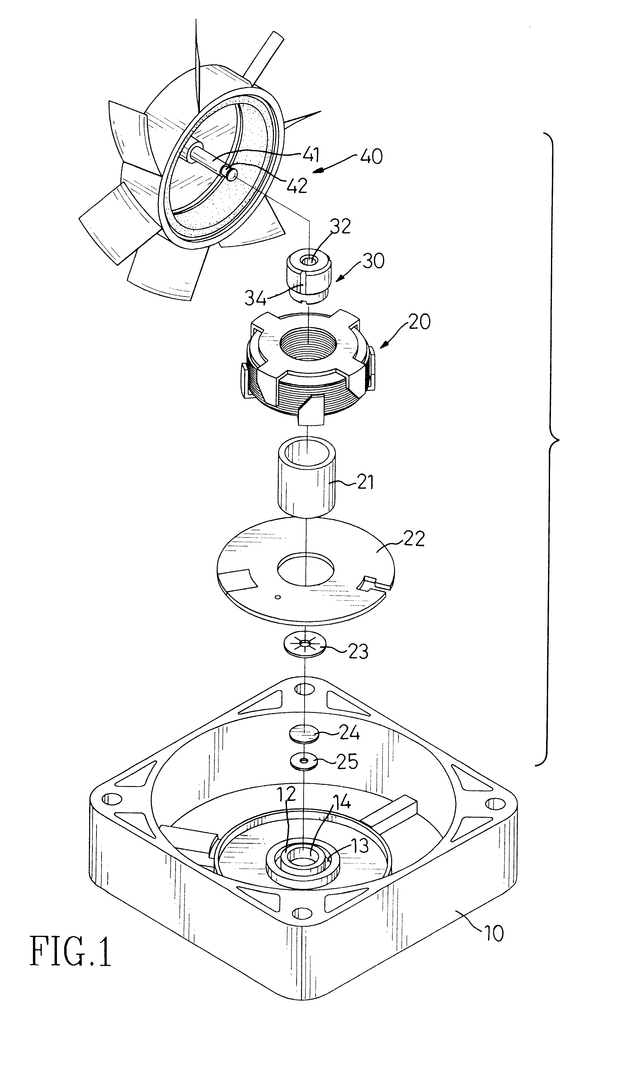 Heat dissipating fan with an oil guide