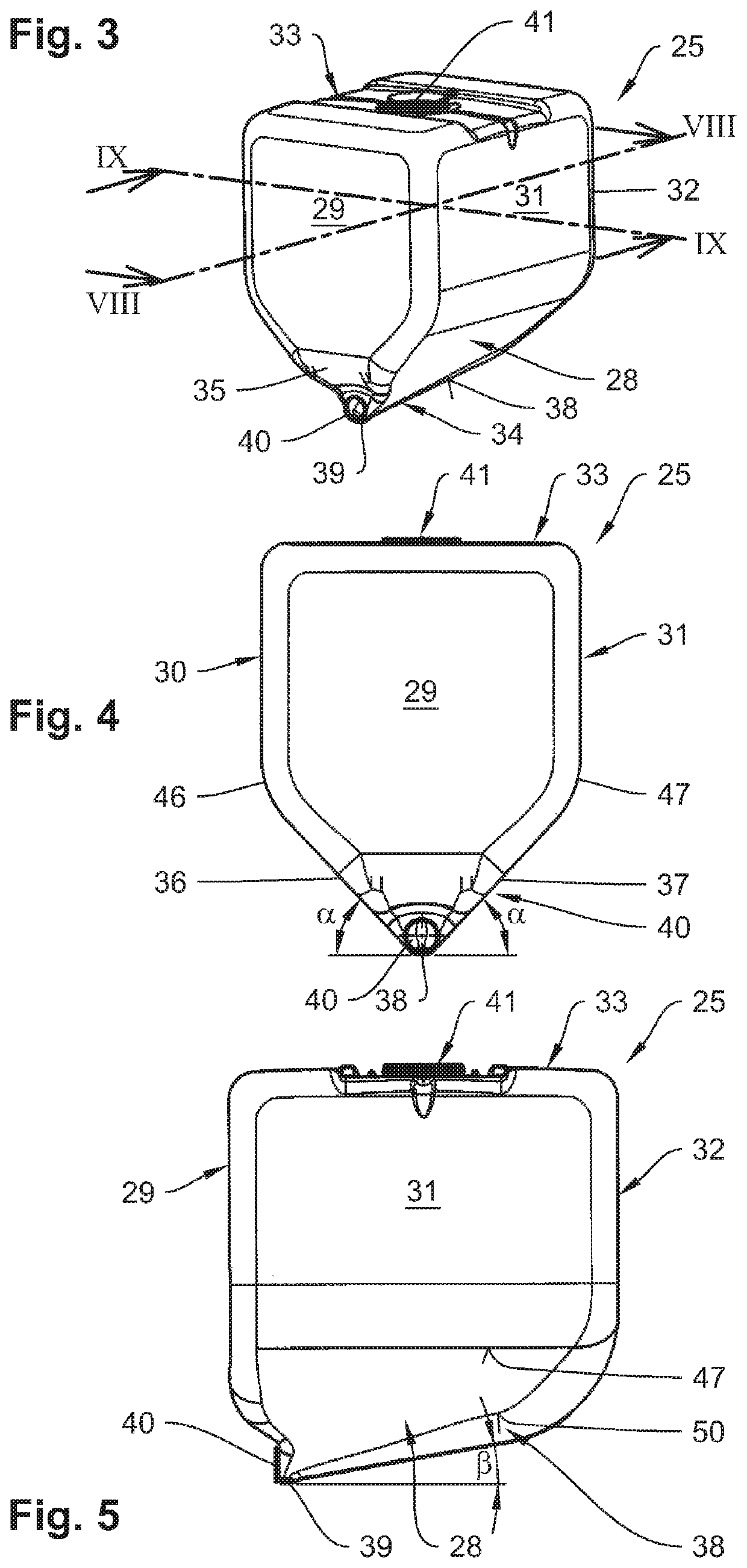 Inner container made of plastic and transport and storage container for liquids comprising such an inner container