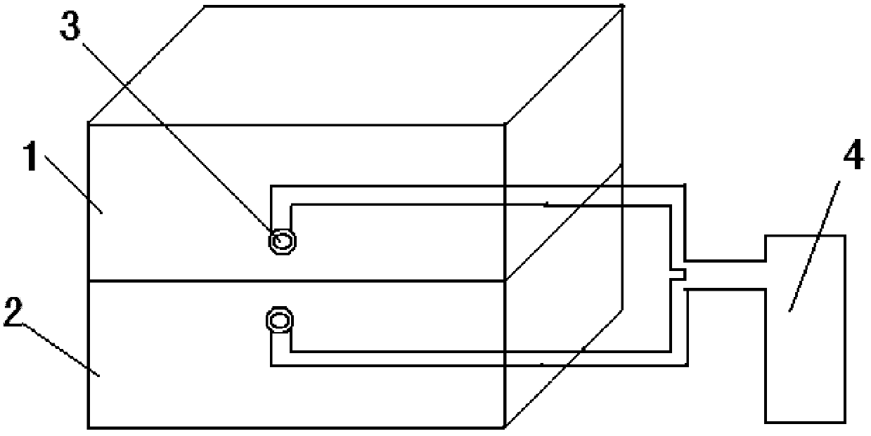 Mold applied to production process of automotive interior parts