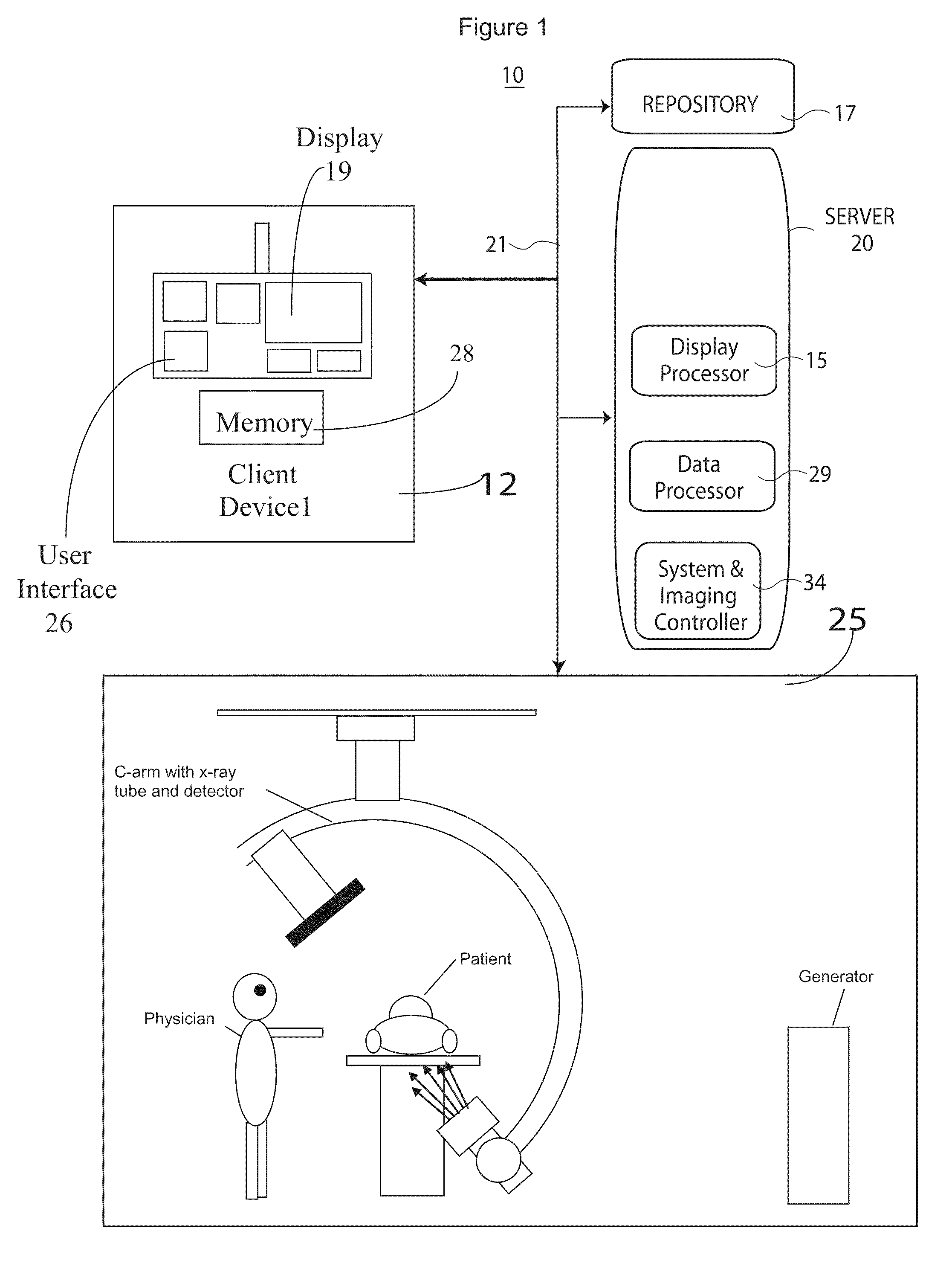 Method of visualization of contrast intensity change over time in a DSA image