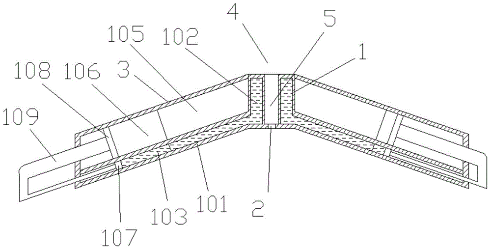 Gas-expansion-type temperature-light-sensitive thermotropic gravity center automatic adjustment device