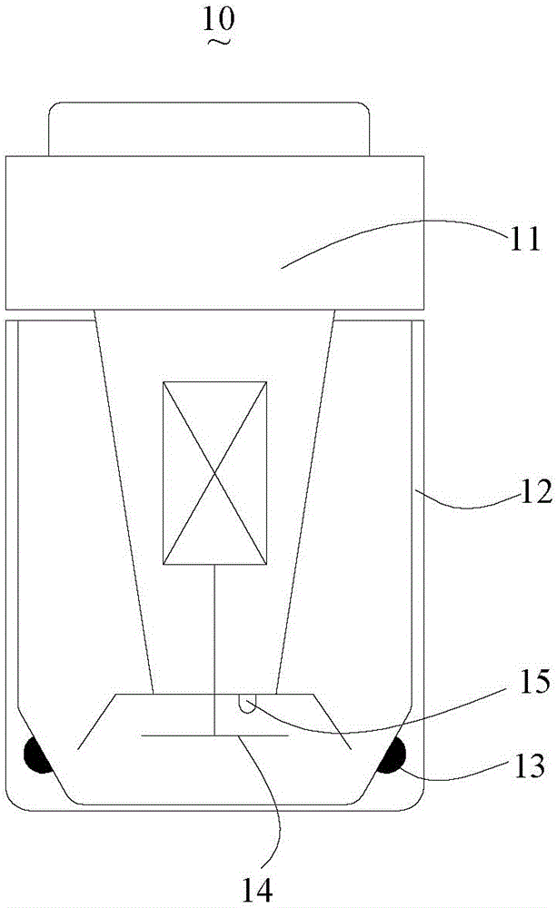 A pulping process for making germ soybean milk by using a household soybean milk machine