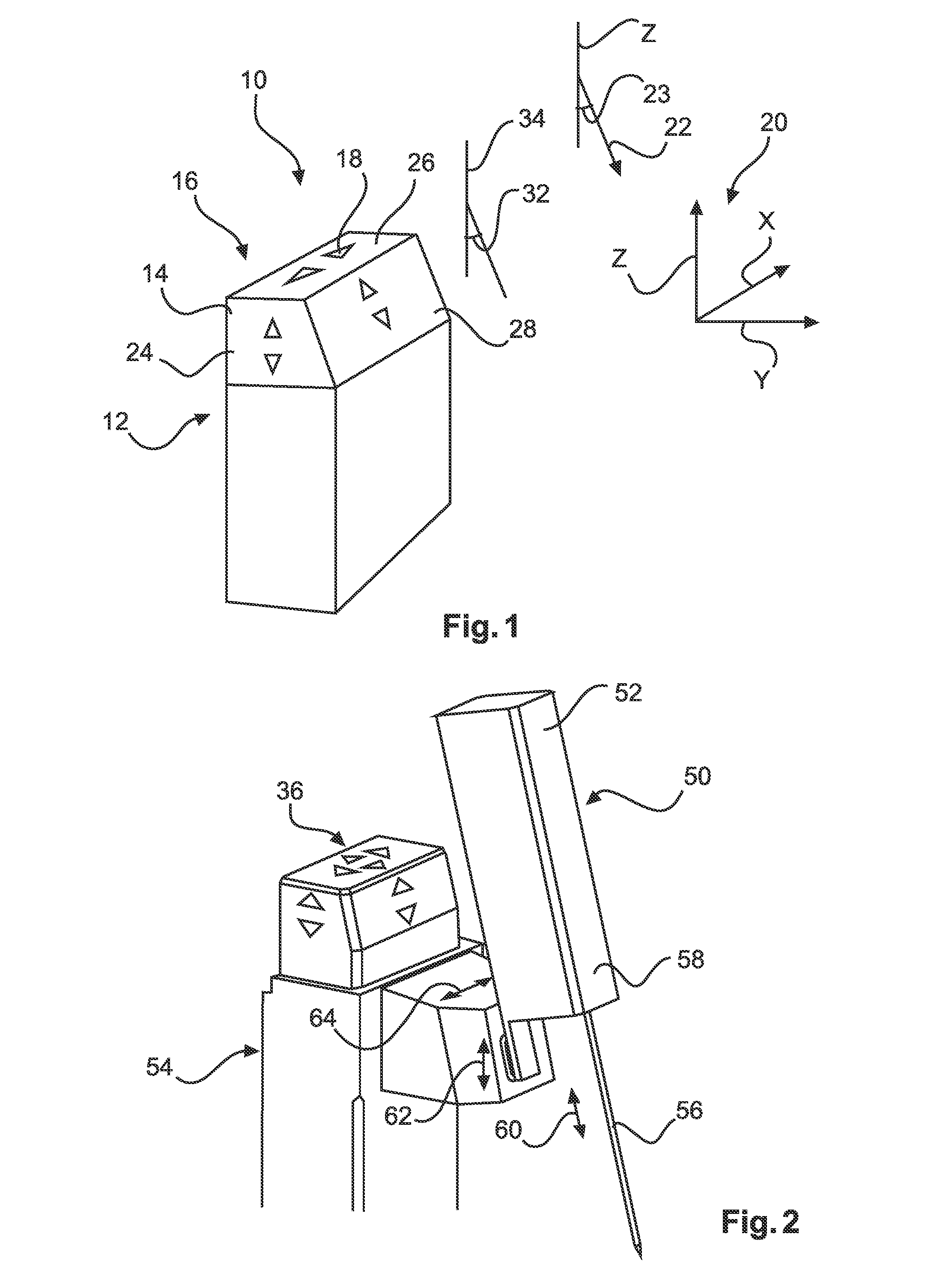 User interface for a biopsy unit