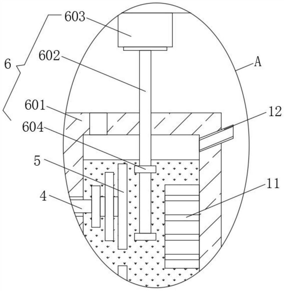 Dustproof heat dissipation shell for servo motor