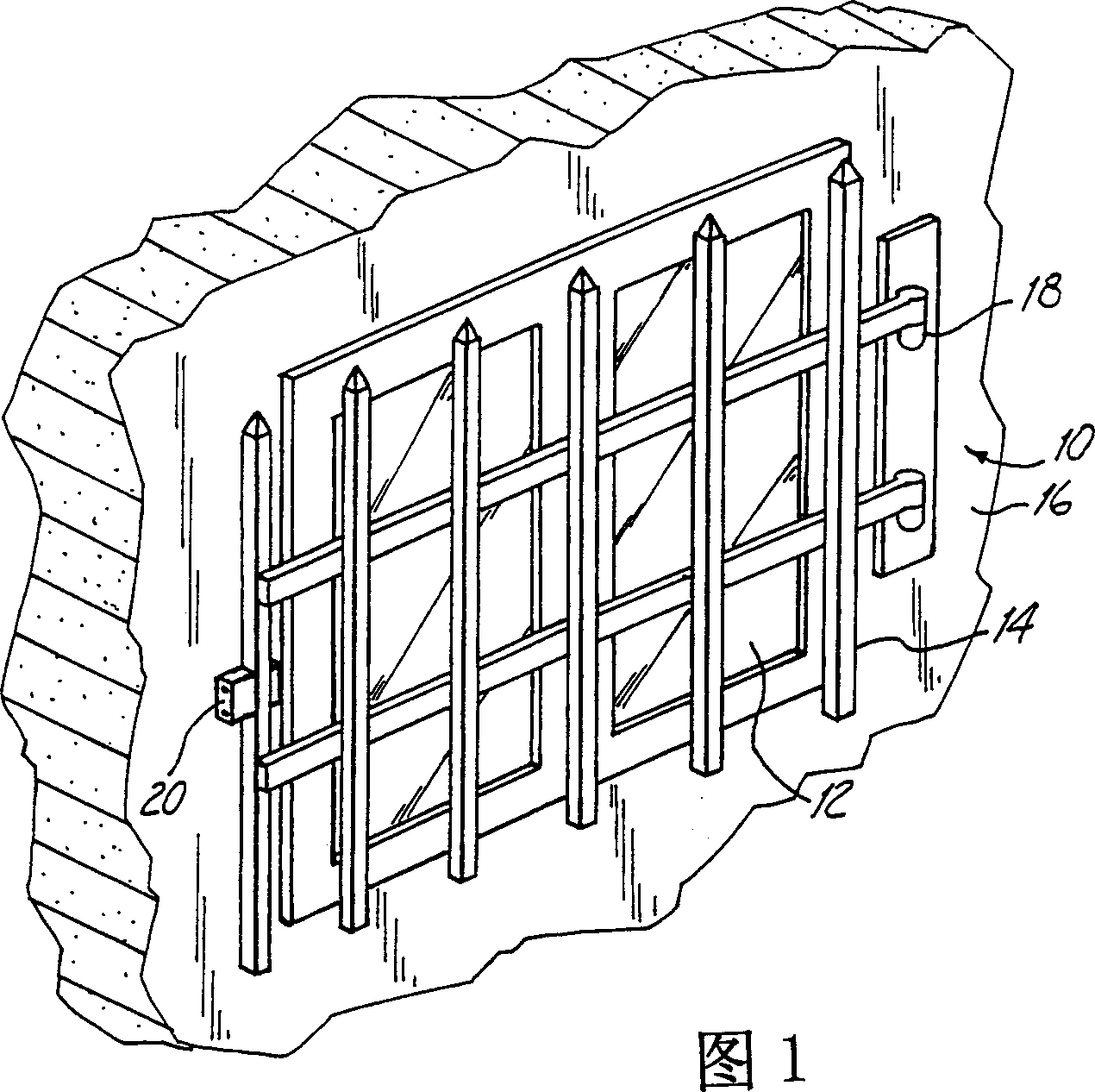 Security bar release mechanism