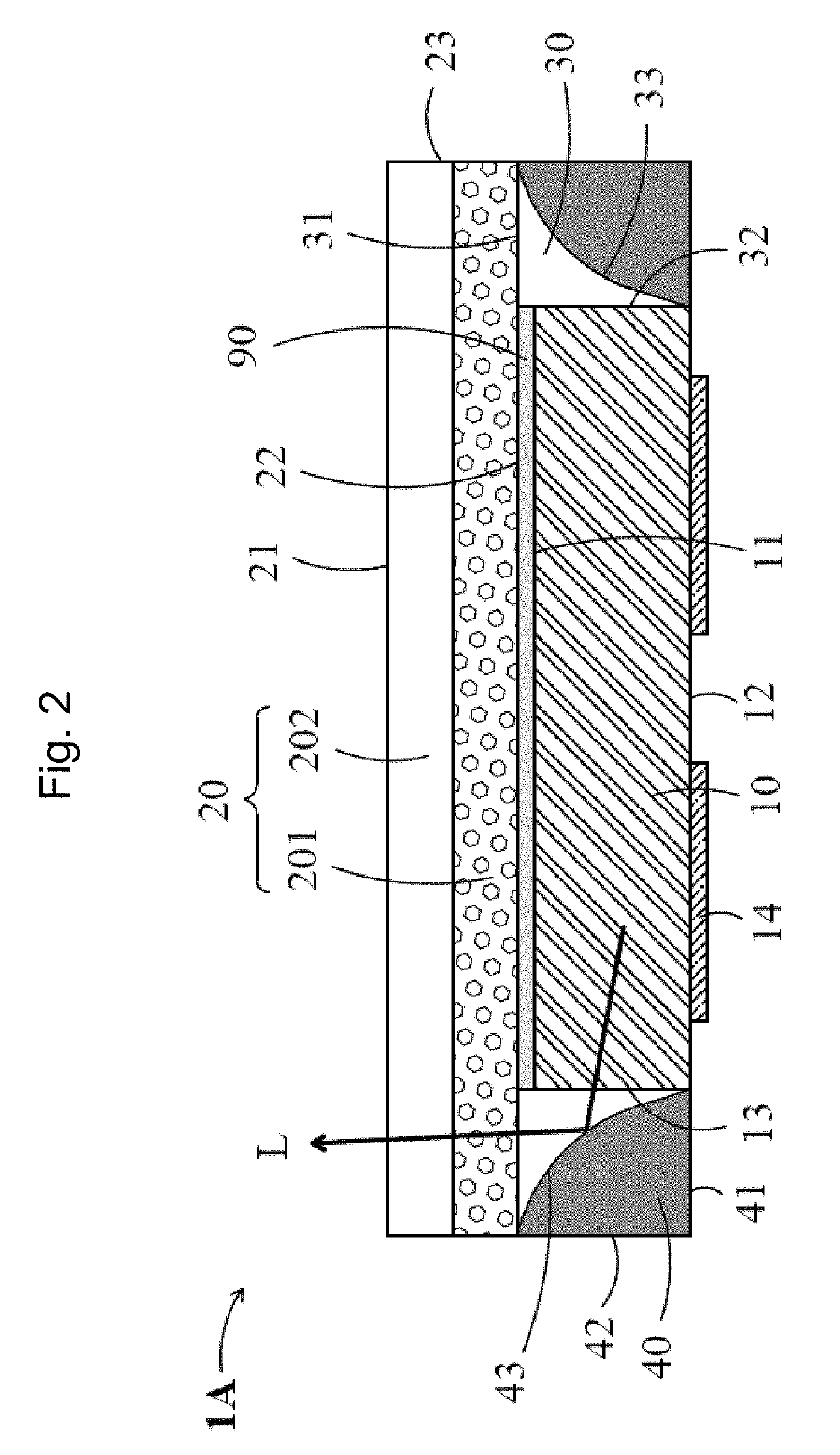 Beveled chip reflector for chip-scale packaging light-emitting device and manufacturing method of the same