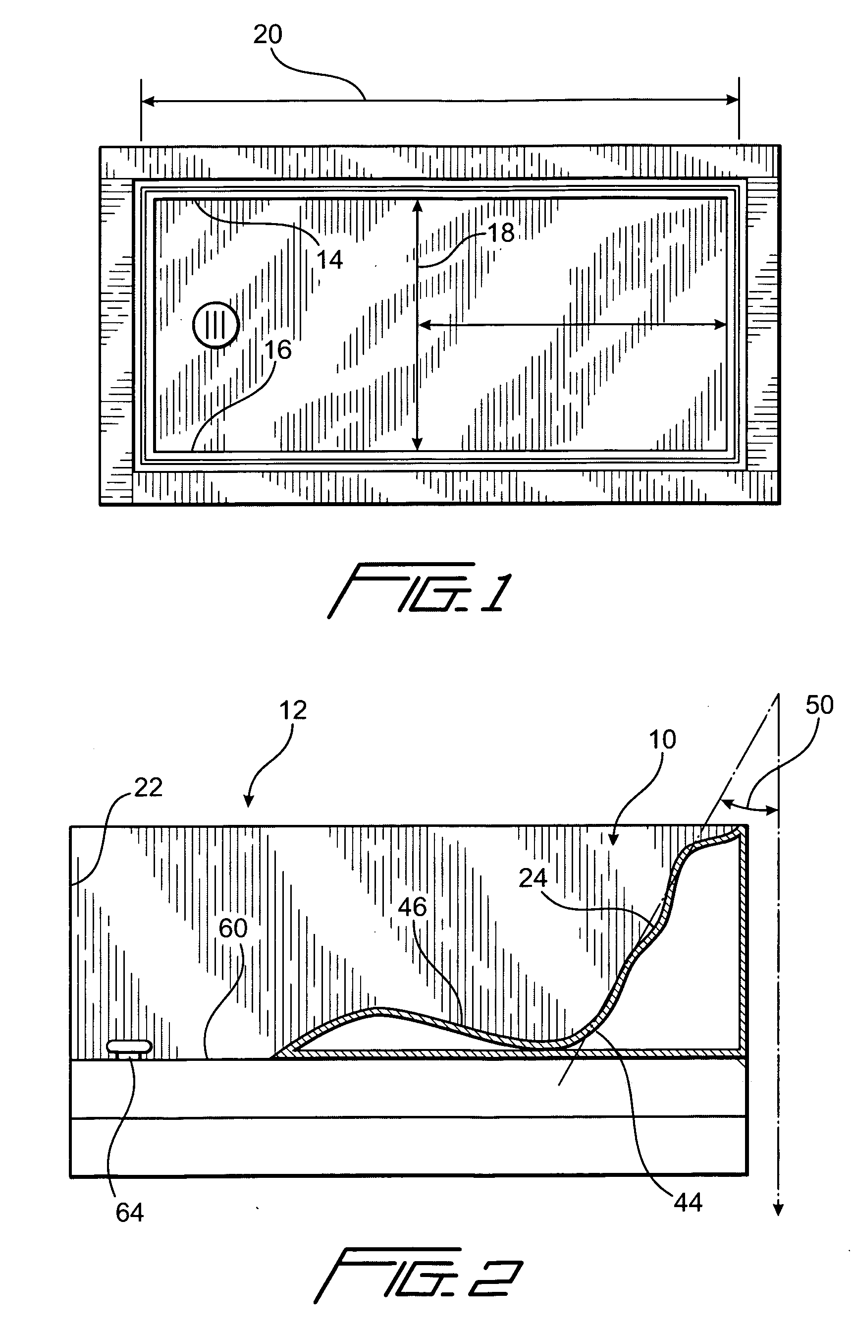 Body-contoured tub