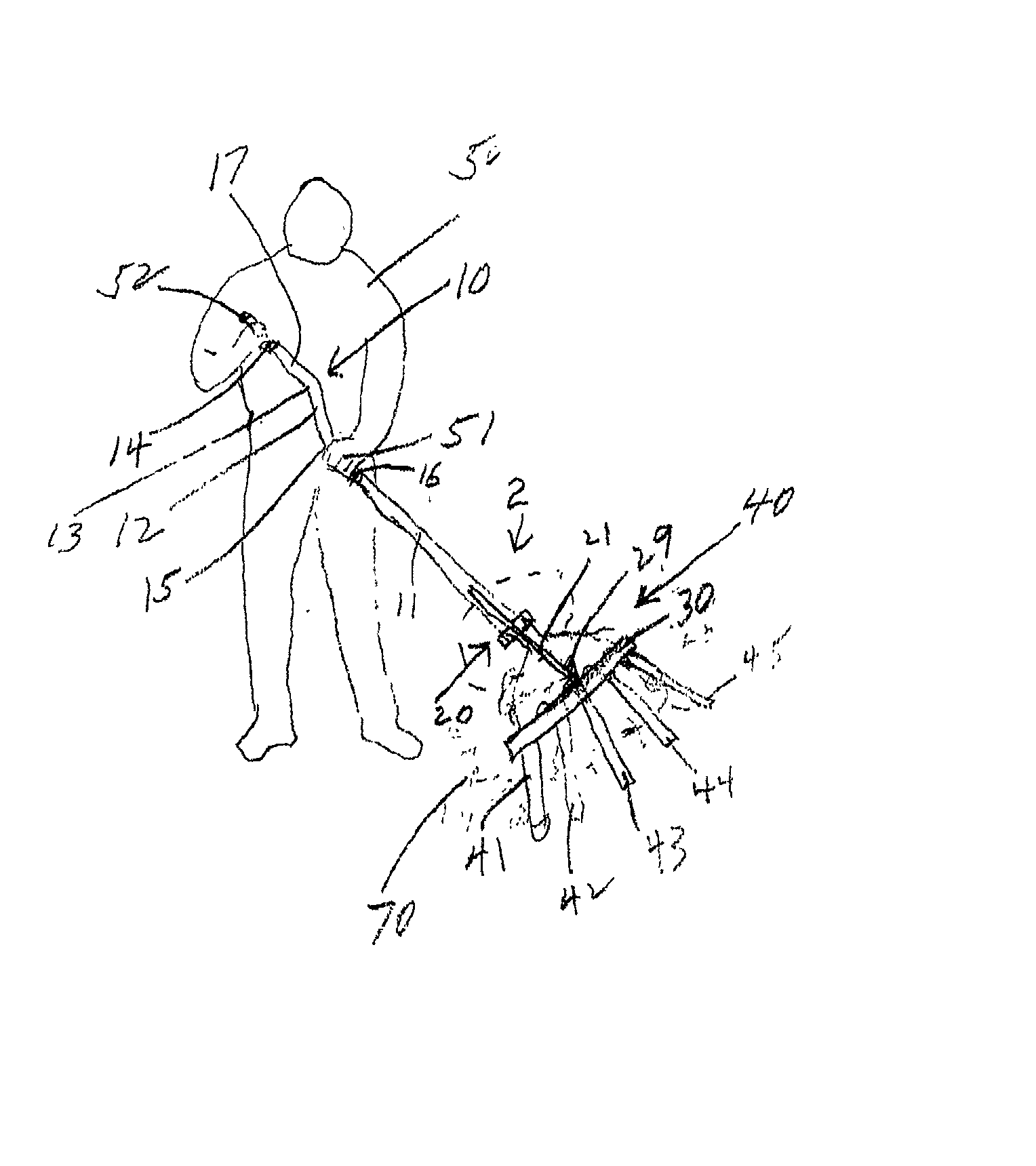 Ergonomic garden implement