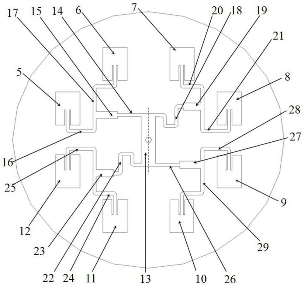 A dual-band vortex electromagnetic wave array antenna