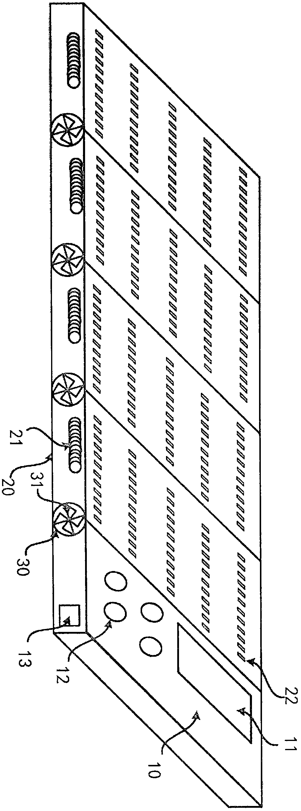 A heater with drying