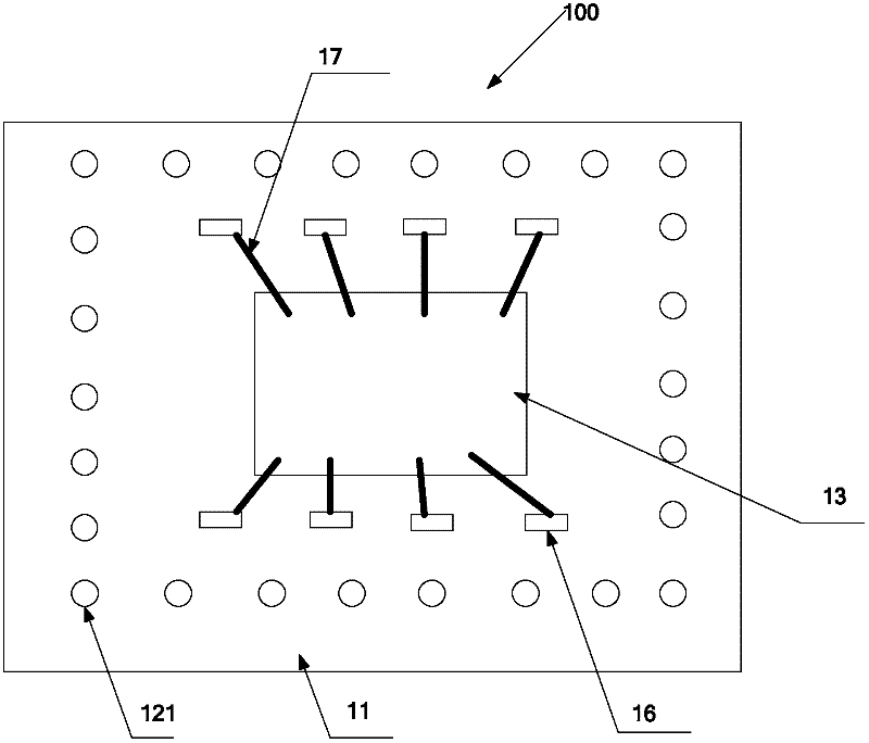 Chip-packaging structure, packaging method and electronic equipment