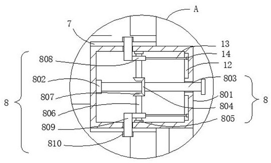 Integral structure of oxygen gun muzzle brick of a non-ferrous smelting furnace