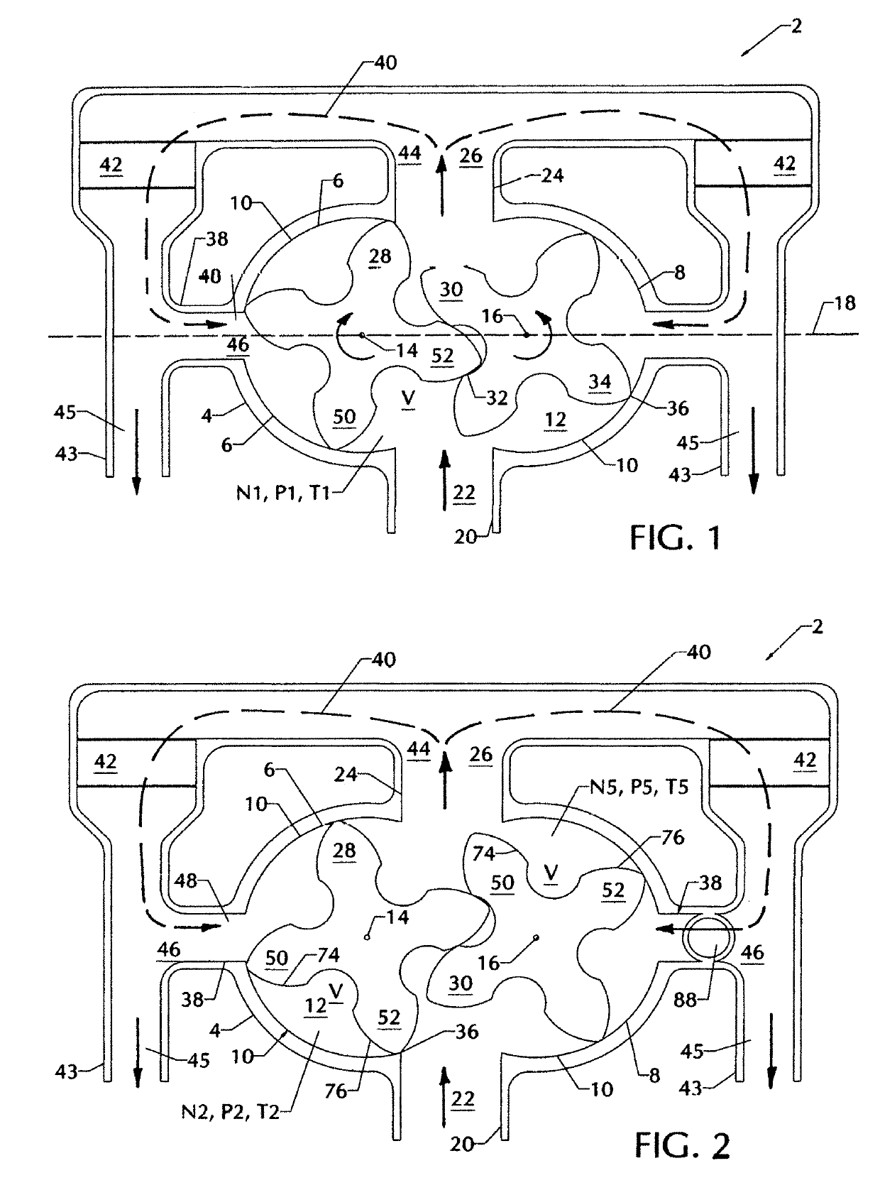 Supercharger cooling means