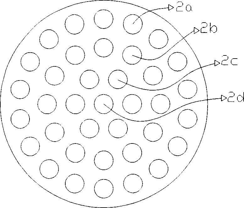 Ceramic film filtering element