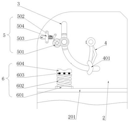 A copper foil surface treatment machine with self-adaptive tension