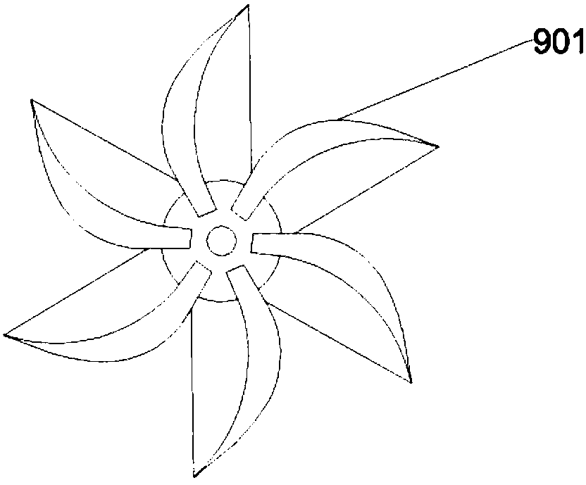 Solid material fermentation device