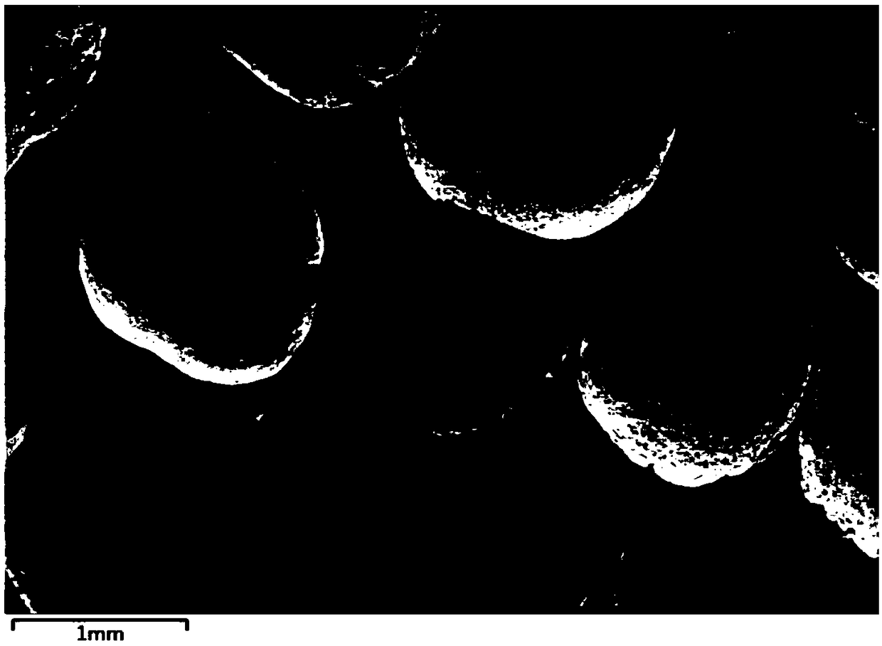 Preparation method of high-porosity Mn-Cu-based high-damping alloy with adjustable pore diameter and pore size