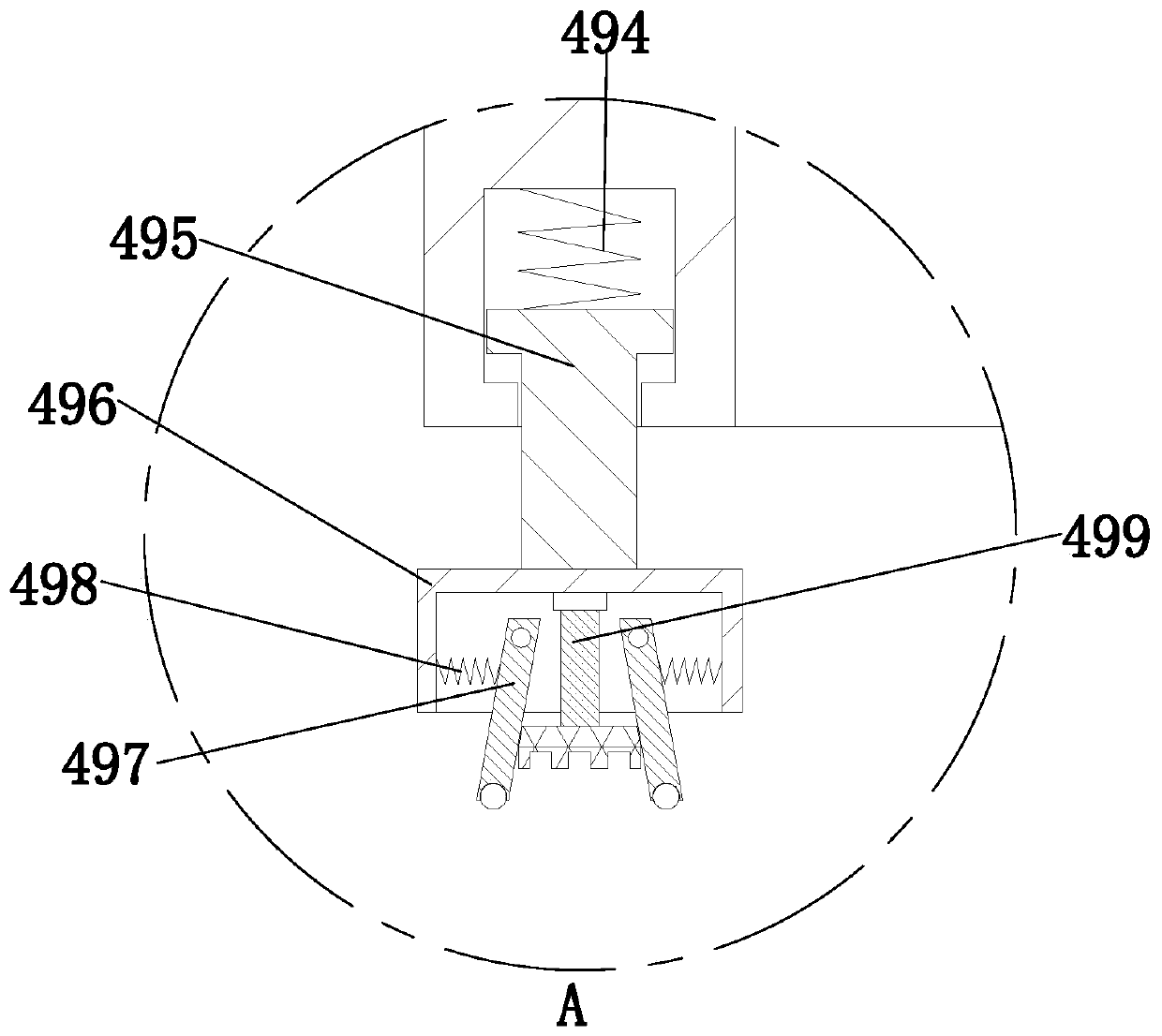 Drilling method for interlayer board of steel-structured building