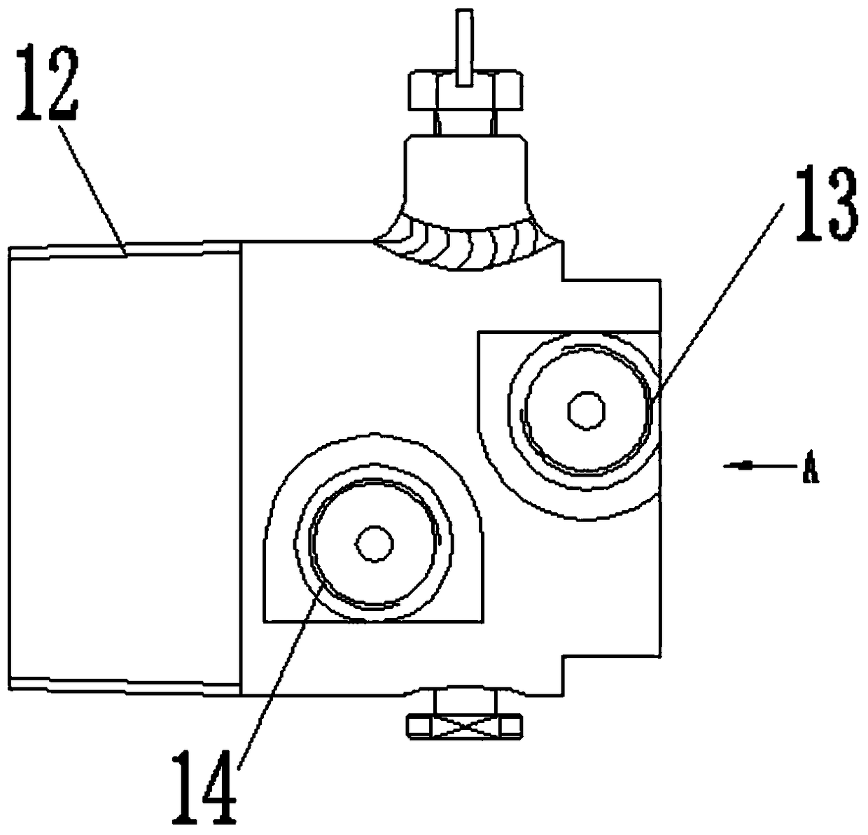 Multifunctional joint for online testing and calibration of temperature and pressure