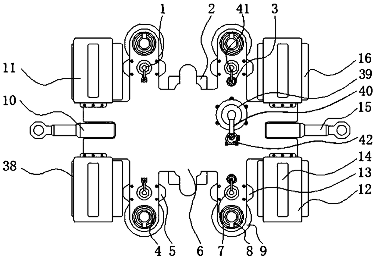 Watered sandy stratum earth pressure balance shield residue earth flattening equipment for tunnel construction