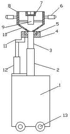 Automobile engine oil recovery device