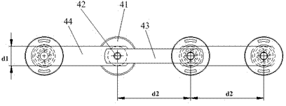 Escalator and light step chain and application thereof