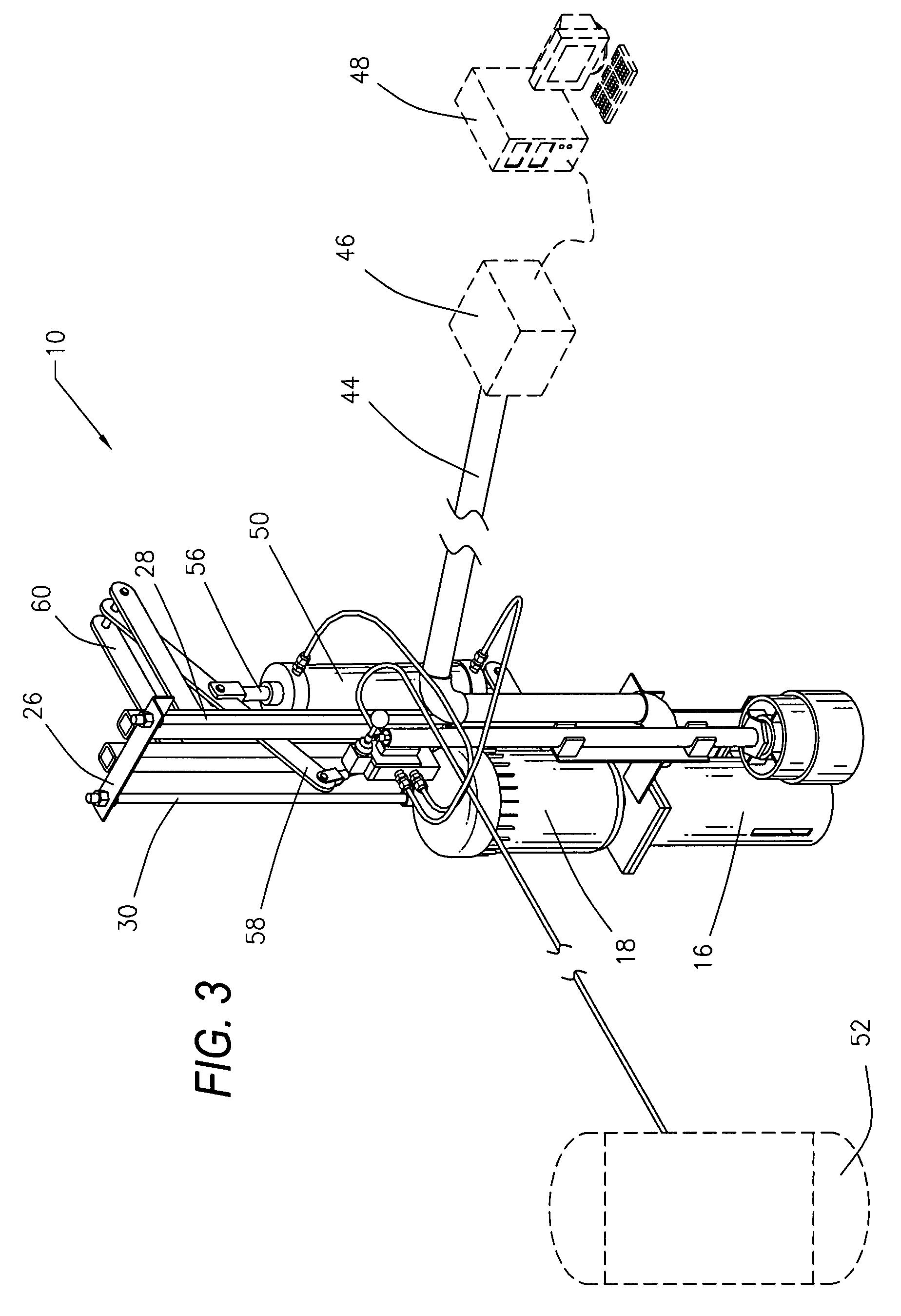 Variable position gas trap