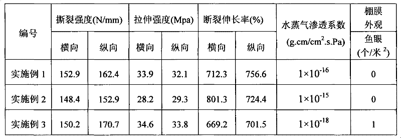 Polyethylene geomembrane resin composition and preparation method thereof