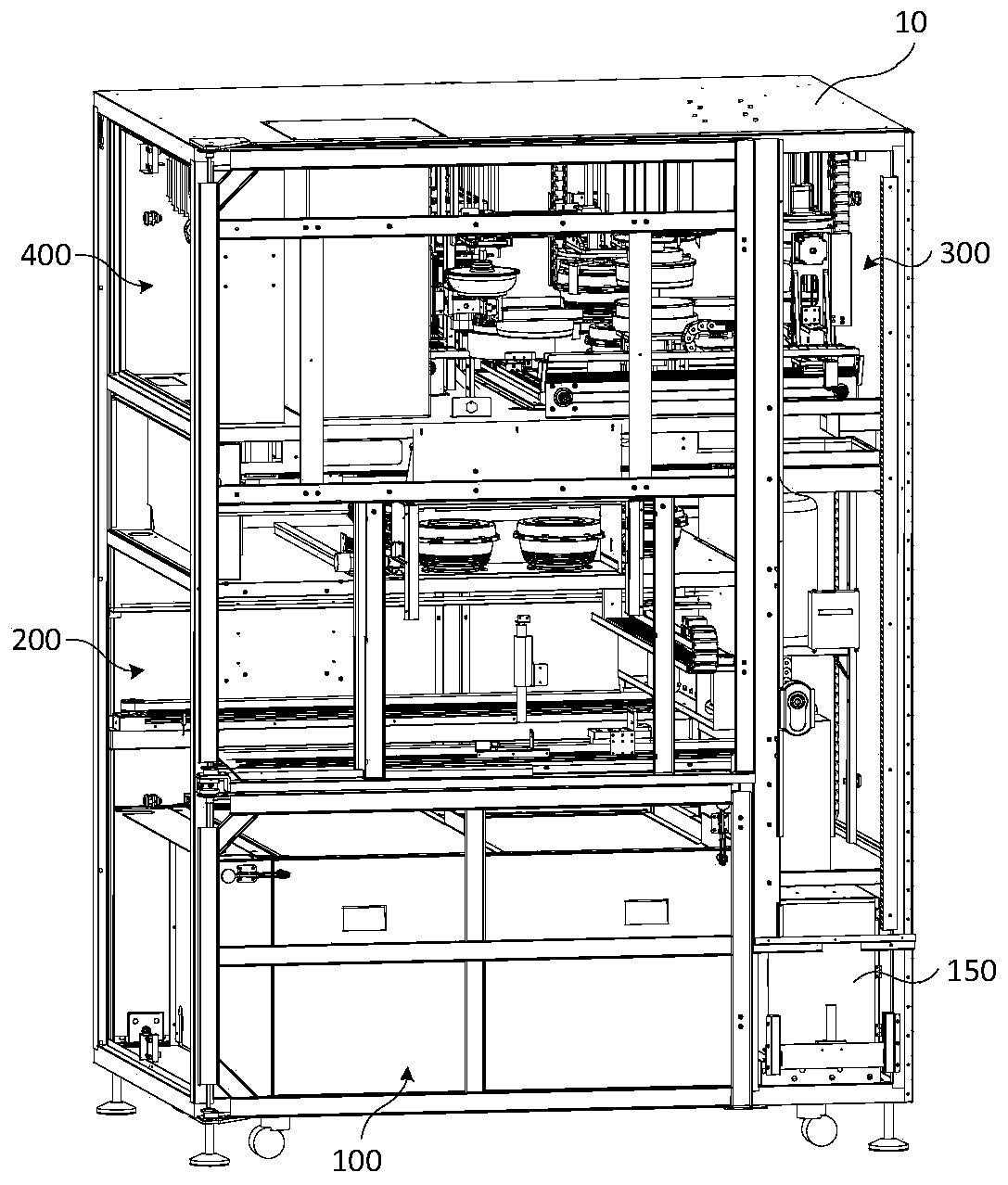 Automatic catering equipment