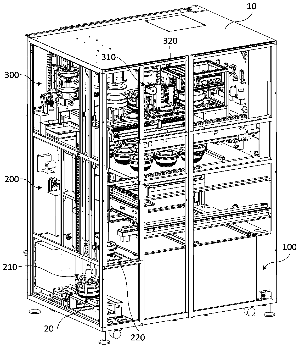 Automatic catering equipment