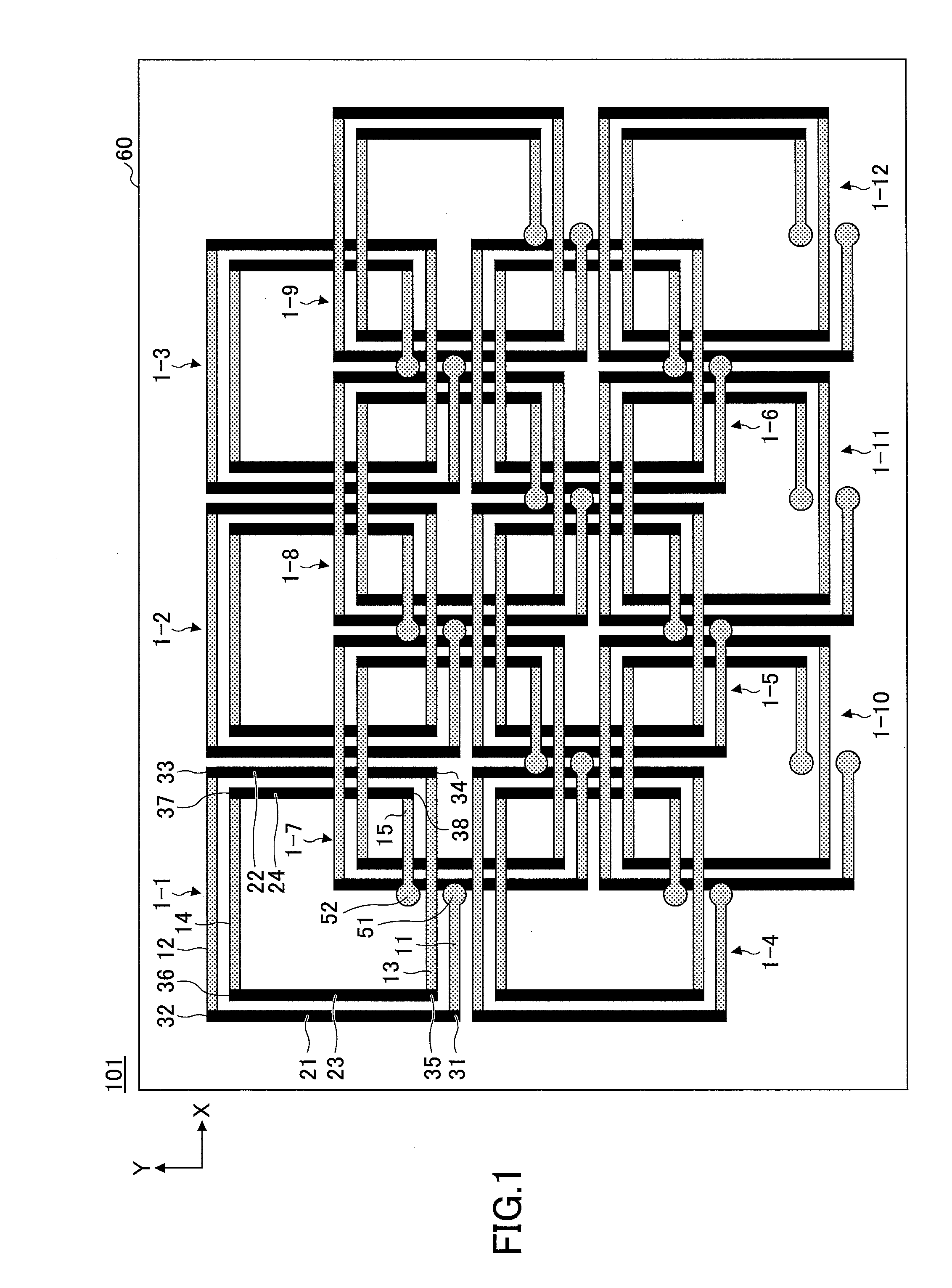 Integrated circuit and layered circuit provided therewith