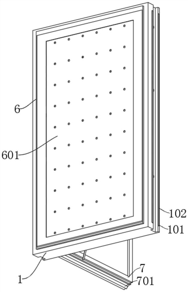 Anti-corrosion external-open aluminum alloy door and window