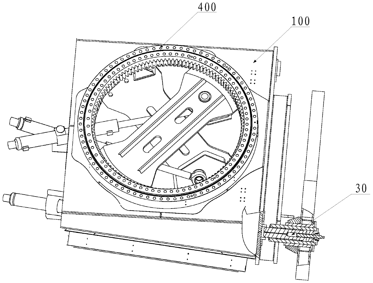 Wheel hub automatic pinning system and control method, and wind power generator