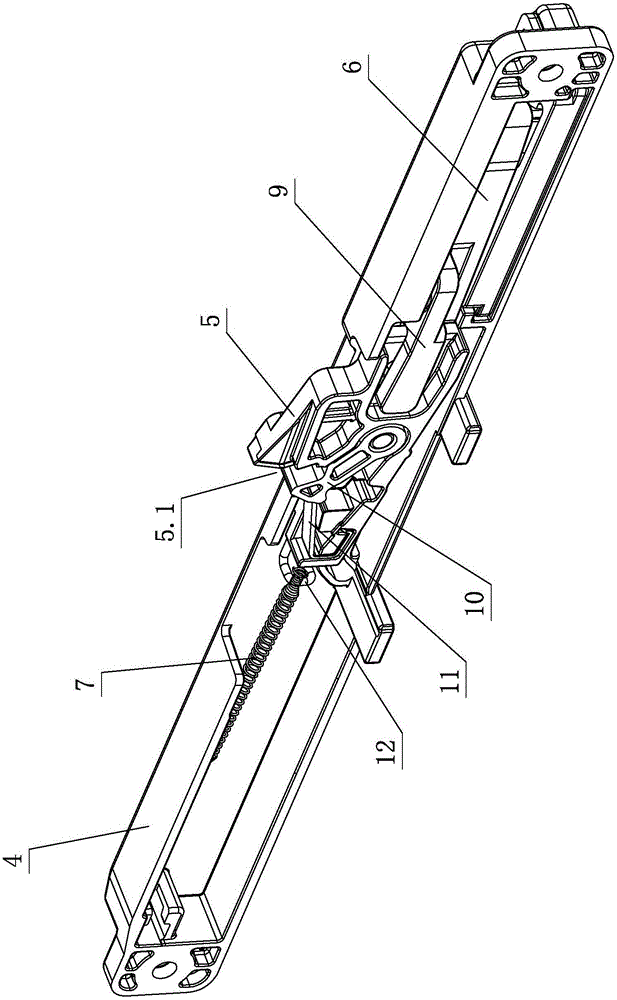 Catapult structure for furniture