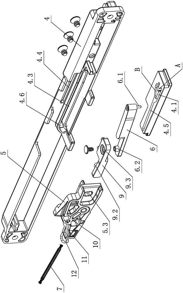 Catapult structure for furniture