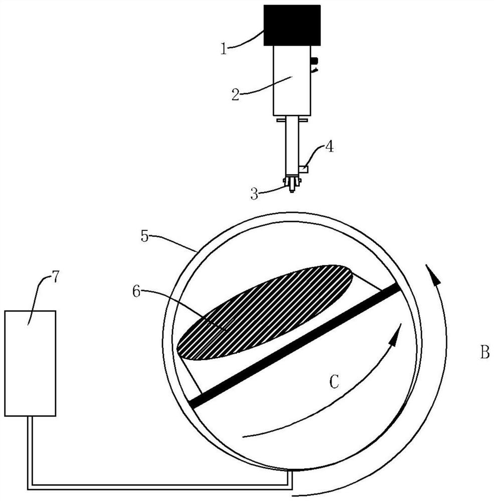 Workpiece rigidity testing method and application