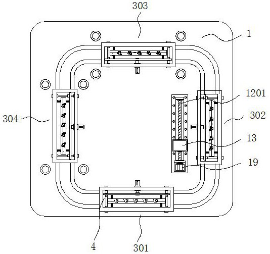 Automobile tensioning wheel rocker arm machining device capable of detecting sizes of rocker arms