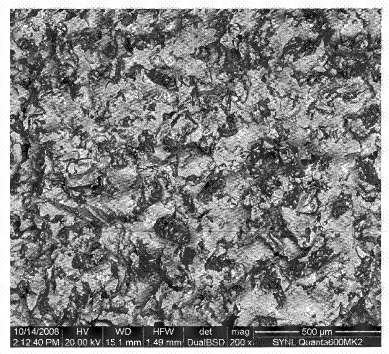 Magnesium-based amorphous/porous titanium double-phase three-dimensional communicated composite material and preparation method thereof