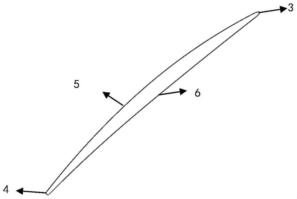 Electrolytic machining process method of open type blisk