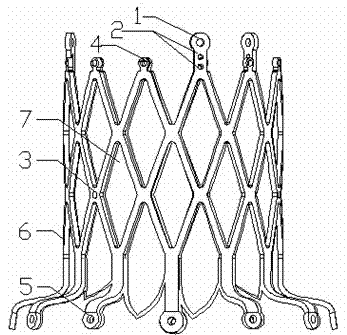 Support for involvement type artificial cardiac valve and preparation method thereof