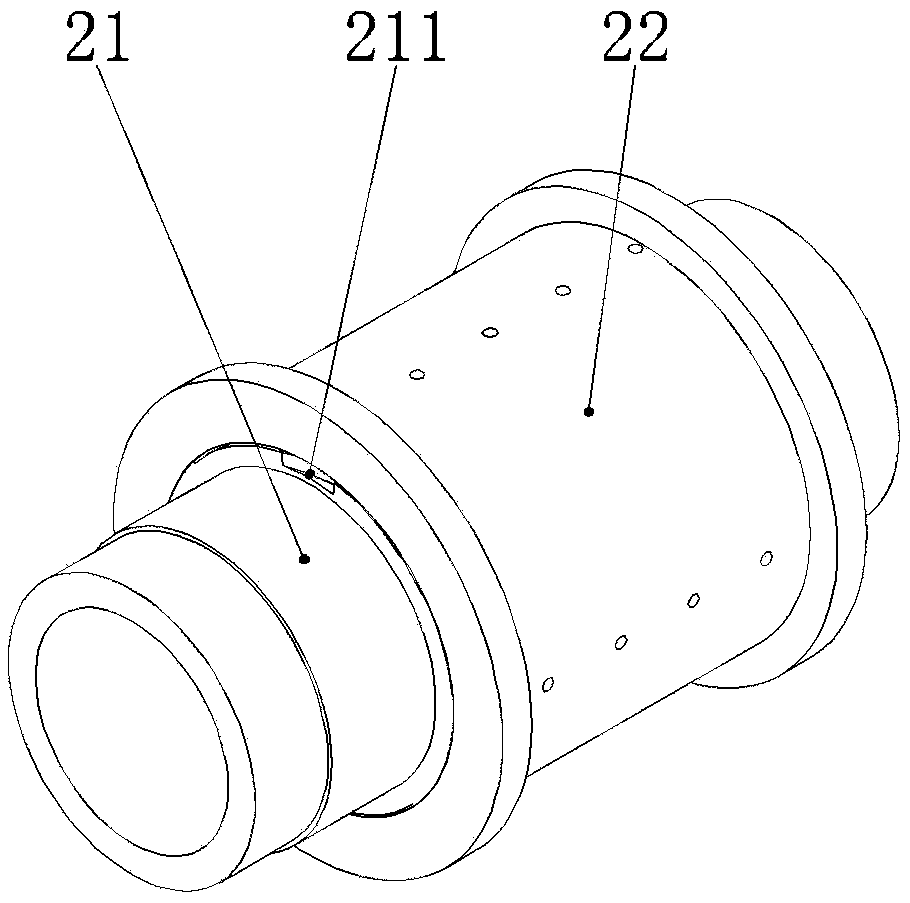 Nut drive type static pressure lead screw pair