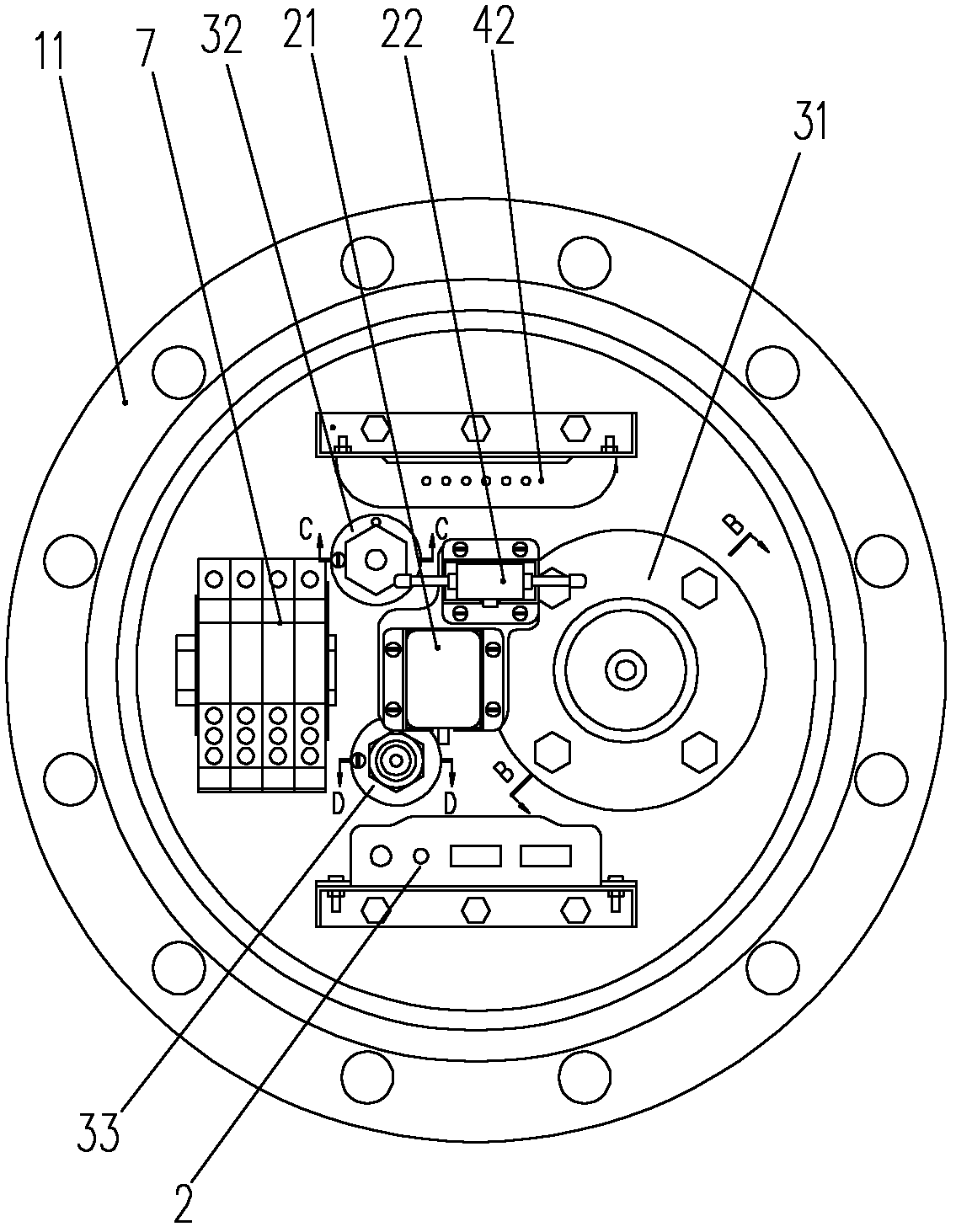 Railway tank car with dangerous cargo safety monitoring function