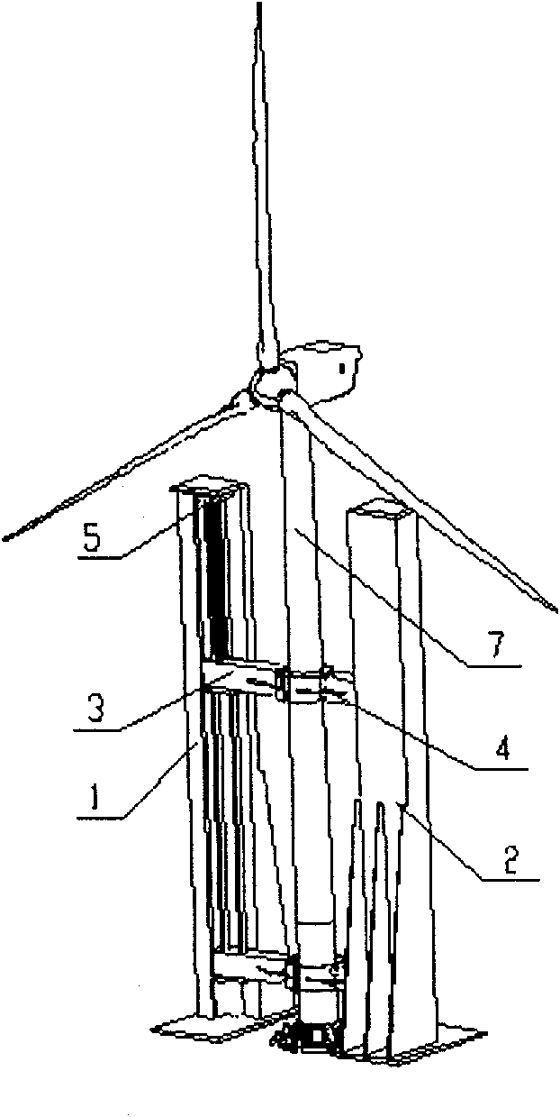 Fan-holding equipment and mobile waterborne platform