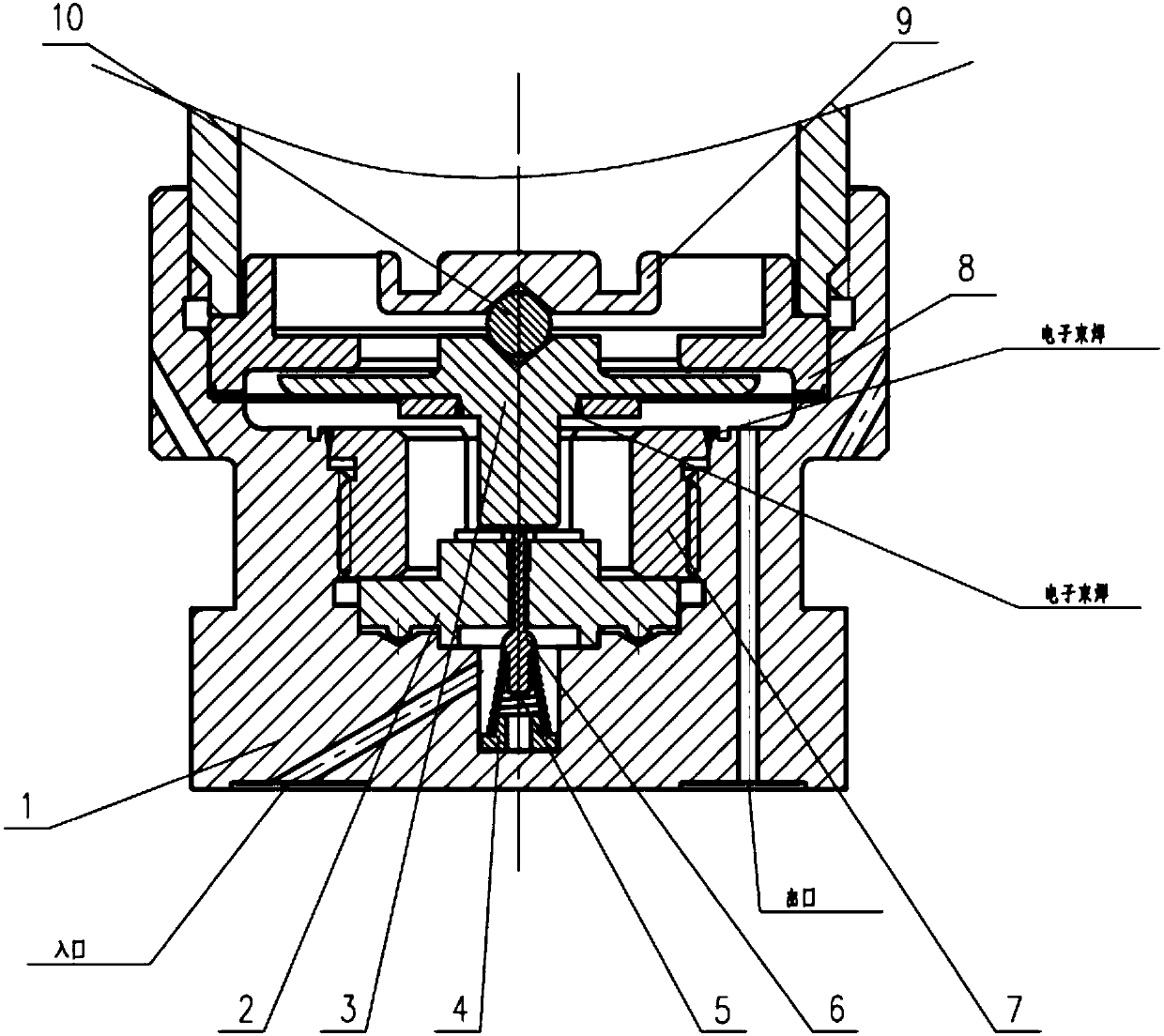 A micro-flow high-precision light-weight miniaturized pressure regulator valve