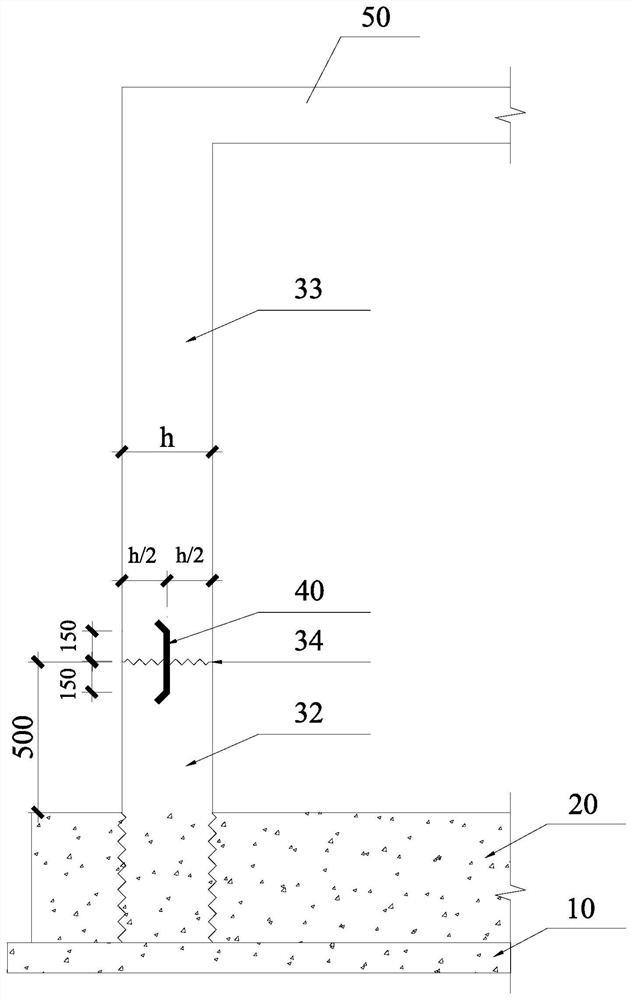 Basement outer wall anti-seepage structure and construction method thereof