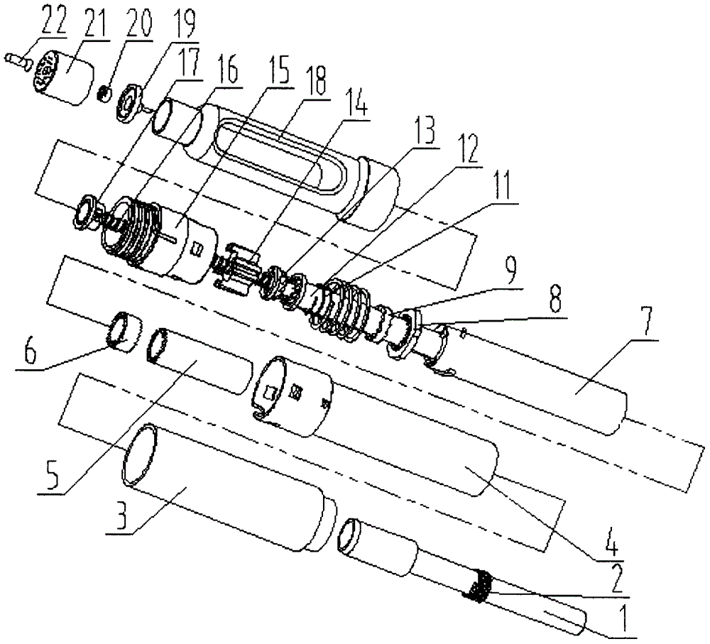 Reusable injector and working method thereof